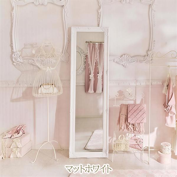 直送】スタンドミラー(チャーチルウッド)｜かわいいお姫様インテリア 