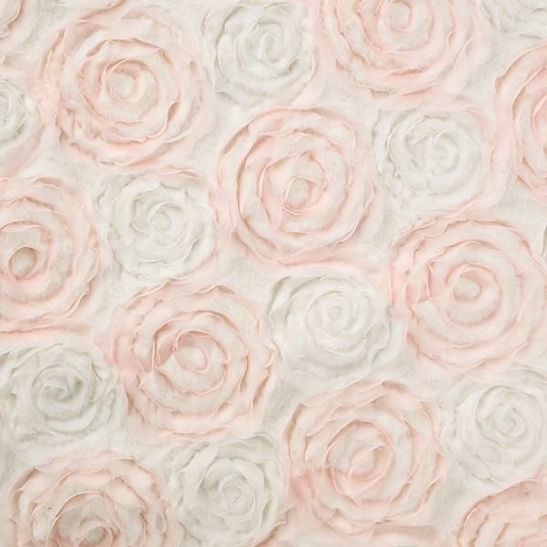 シフォンローズラグ(長方形・90×120)｜かわいいお姫様インテリア家具