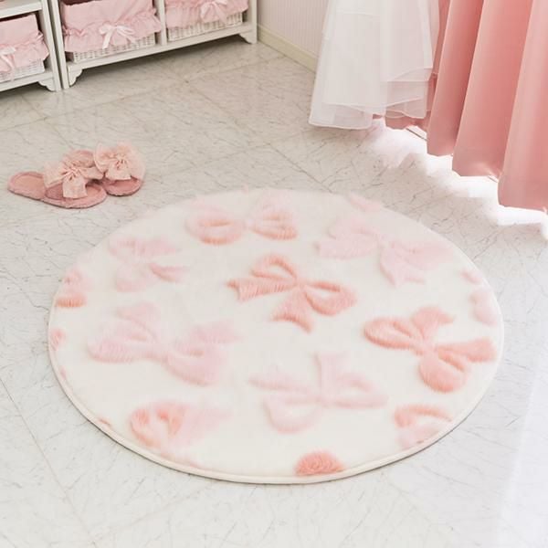 ラグ(円形)｜かわいいお姫様系インテリア家具・雑貨の通販｜ロマプリ