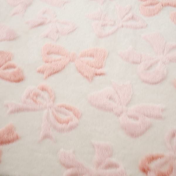 今ならポイント10倍 ♪～3/16 AM10:00まで】ふわふわリボンラグ(円形